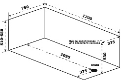 Bas Акриловая ванна Толедо 170х75 – фотография-5